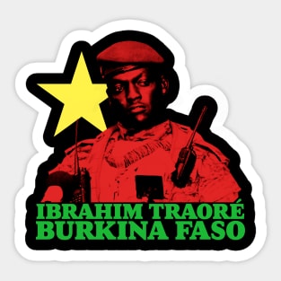 Ibrahim Traoré Sticker
